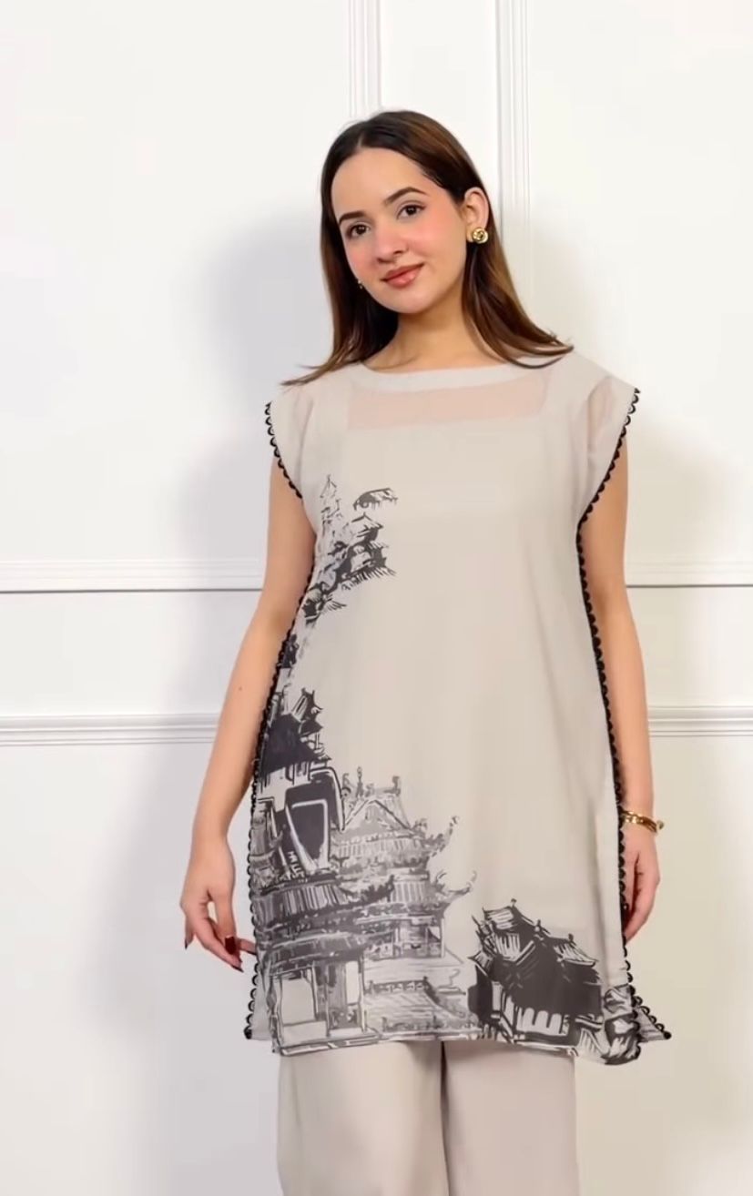 Monochrome Modest Co-ord