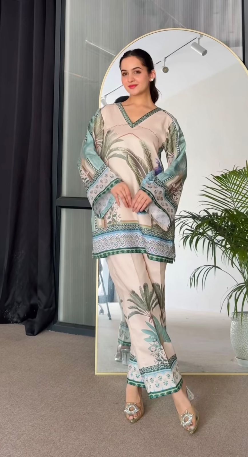 Diaphanous Day Wear Co-ord
