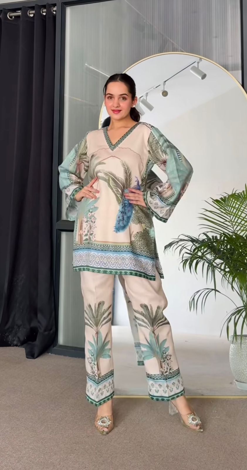 Diaphanous Day Wear Co-ord