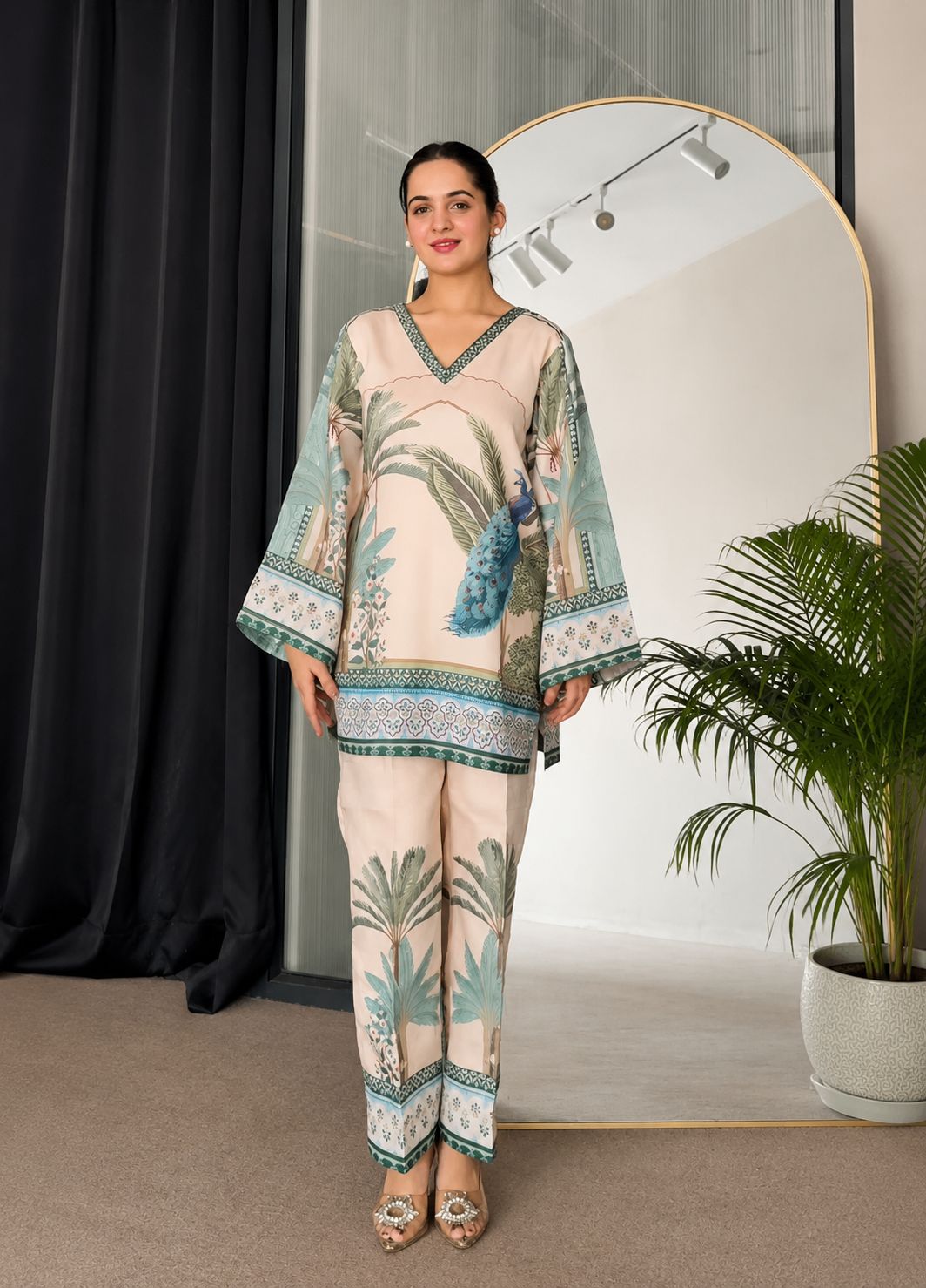Diaphanous Day Wear Co-ord